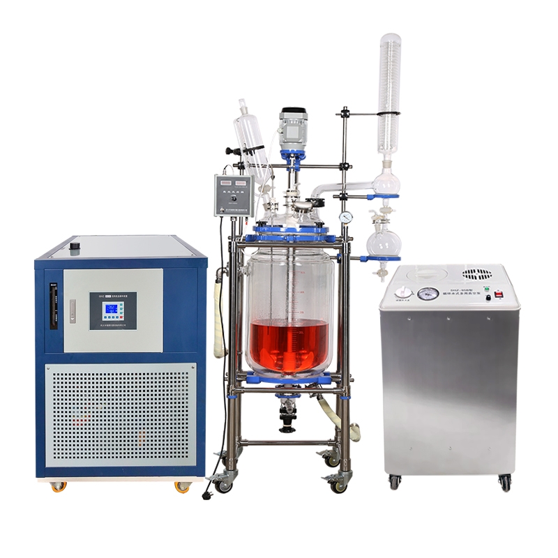 SF-50L+高低溫一體機+循環(huán)水真空泵